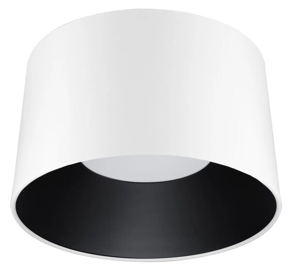 LED bielo-čierne moderné stropné svietidlo Atil 50