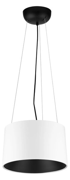 LED bielo-čierne dizajnové svietidlo Atil