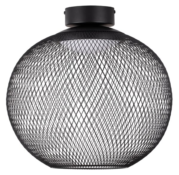 LED čierne moderné stropné svietidlo Kinetic 40