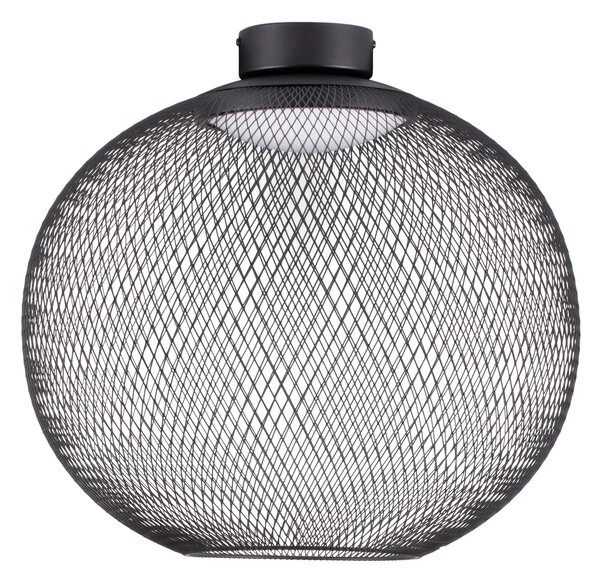 LED čierne moderné stropné svietidlo Kinetic 50