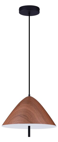 LED drevené dizajnové svietidlo Oros