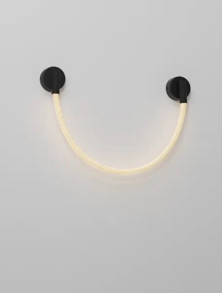 LED čierno-biele svietidlo na stenu Ilane