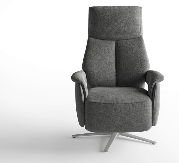 RELAXAČNÉ KRESLO, textil, tmavosivá Sit & More - Online Only obývacie izby, Online Only