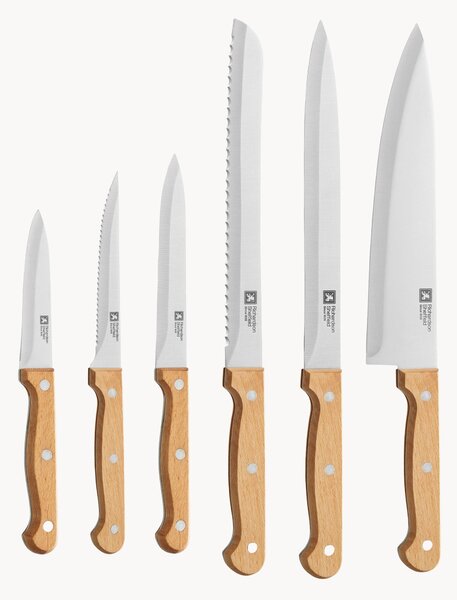 Kuchynské nože Artisan Bois, 6 ks