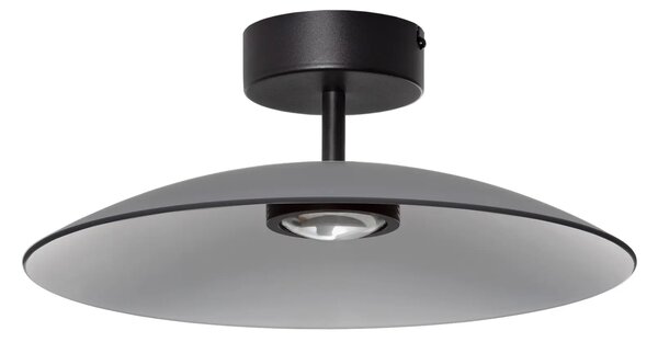 LED čierno-dymová dizajnové stropné svietidlo Polifemo 40