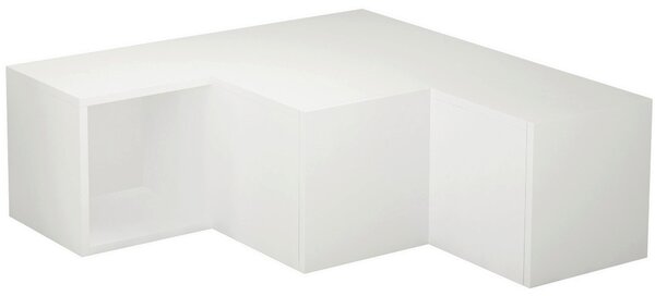 NÍZKA KOMODA, biela, 90/32/92 cm MID.YOU - Online Only drobný nábytok, Online Only