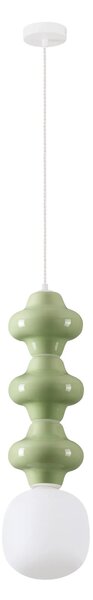 LED zeleno-biele moderné svietidlo Clio 3