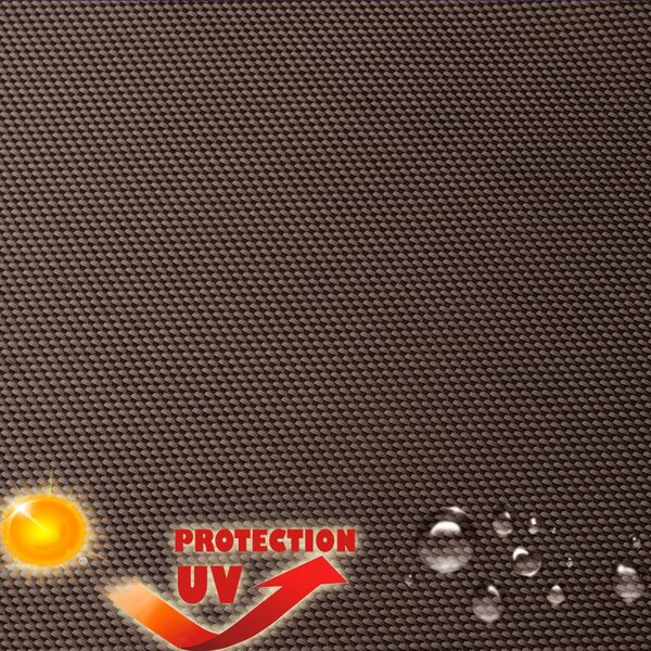 Látka s vysokou odolnosťou proti UV/WR žiareniu, farba hnedá