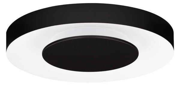 LED stmievateľné čierno-biele dizajnové stropné svietidlo Pada 40