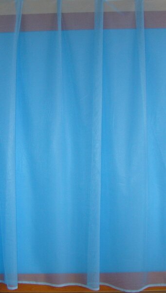 Sieťovaná záclona 150cm Markuzet modrá, metráž