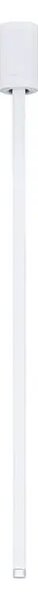 LED biele designové stropné svietidlo Ornos 70