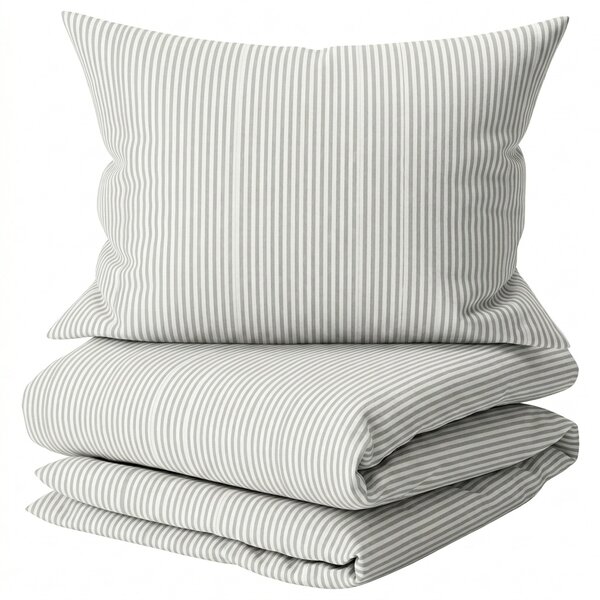 Bavlnené obliečky SOFT STRIPES sivé Rozmer obliečky: 70 x 80 cm | 140 x 200 cm