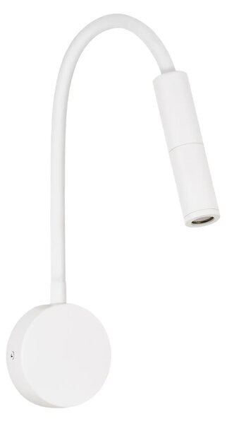 LED biele nástenné svietidlo Sonica