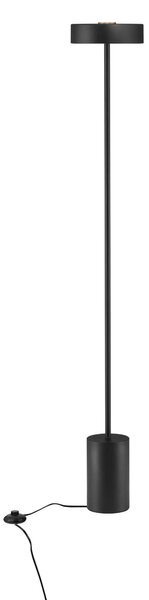 LED čierna stojaca lampa Thea
