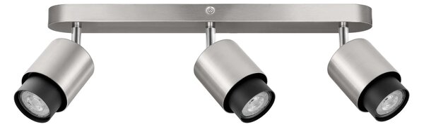 LED nikel designové stropné svietidlo Ison 3