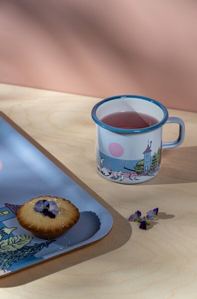 Muurla Hrnček Moomin Sunset 0,55l, smalt / modrý