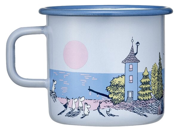 Muurla Hrnček Moomin Sunset 0,55l, smalt / modrý
