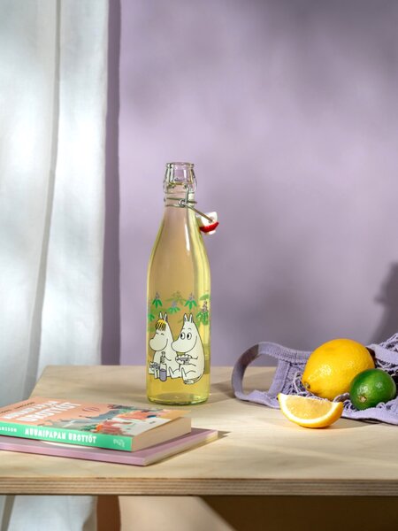 Muurla Sklenená fľaša Moomin Elderberries 0,5l