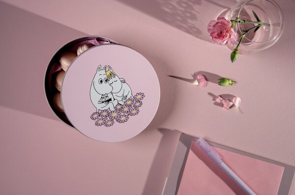 Muurla Dóza Moomin Together 15 cm, okrúhla