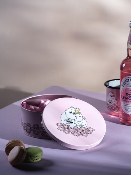 Muurla Dóza Moomin Together 15 cm, okrúhla