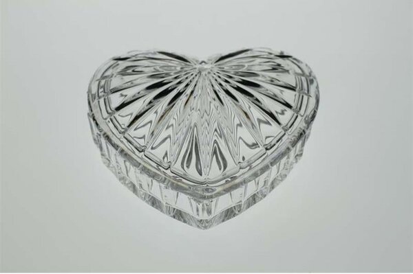 KRIŠTÁĽOVÁ MISKA BOHEMIA HEART 110 MM