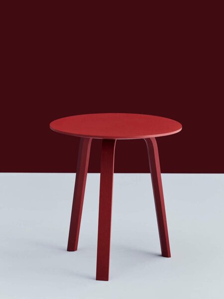 HAY Stolík Bella Coffee Table Ø45x49, tile red