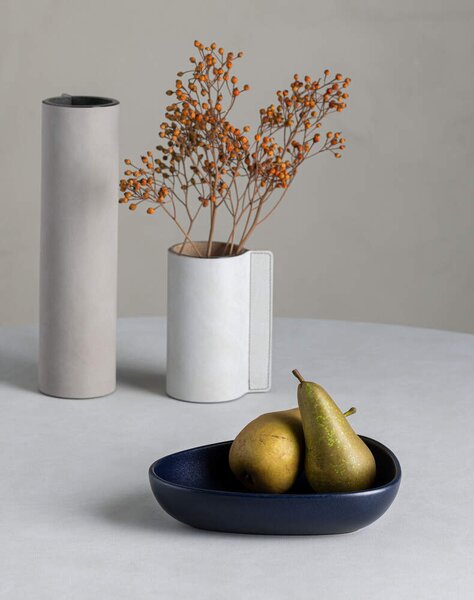 Lind DNA Hlboký tanier Curve, navy blue