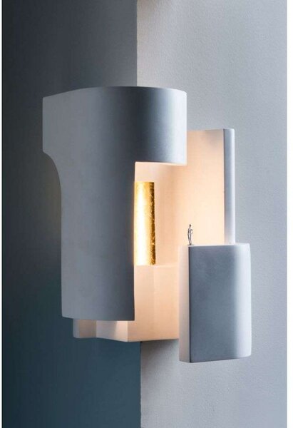 Soul Story Angle 1 Nástenné Svietidlo White/Gold - DCW