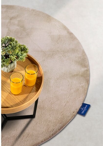 Krémový okrúhly koberec ø 160 cm Leon – Villeroy&Boch