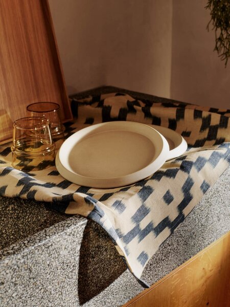 Kameninový tanier Erena Cream Ø 22 cm