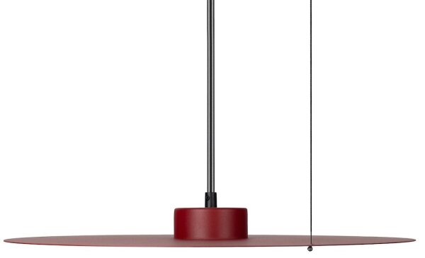 Luster na lanku PIATTO 1xGX53/15W/230V, priemer 45 cm, vínový