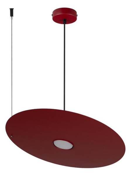 Luster na lanku PIATTO 1xGX53/15W/230V, priemer 45 cm, vínový