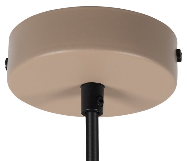 Závesný luster na lanku PIATTO 1xGX53/15W/230V pr. 35 cm béžový