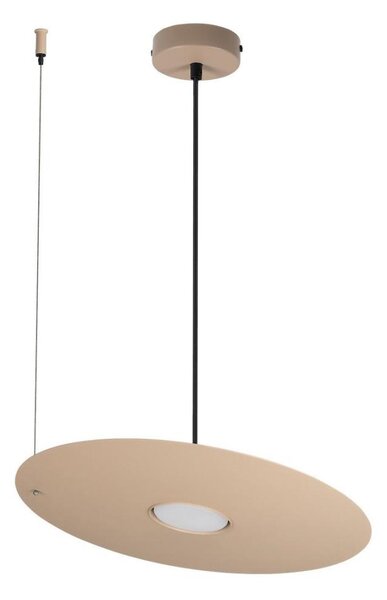 Závesný luster na lanku PIATTO 1xGX53/15W/230V pr. 35 cm béžový
