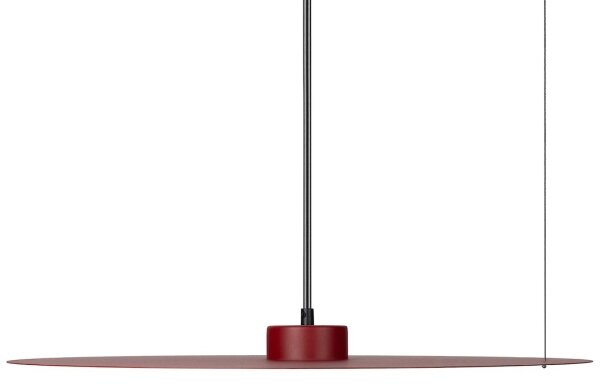 Závesný luster na lanku PIATTO 1xGX53/15W/230V pr. 55 cm vínová