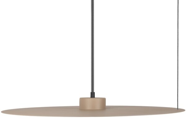 Závesné svietidlo na lanku PIATTO 1xGX53/15W/230V, priemer 55 cm, béžové