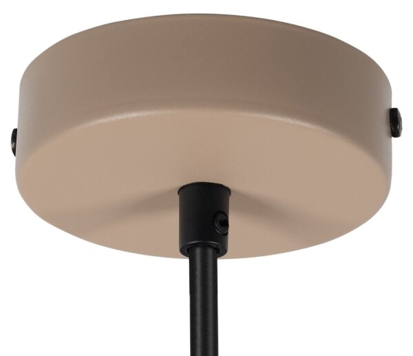 Závesný luster PIATTO na lanku, 1xGX53/15W/230V, pr. 45 cm, béžový