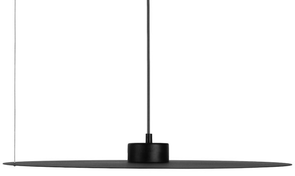 Závesný luster PIATTO 1xGX53/15W/230V pr. 55 cm čierny