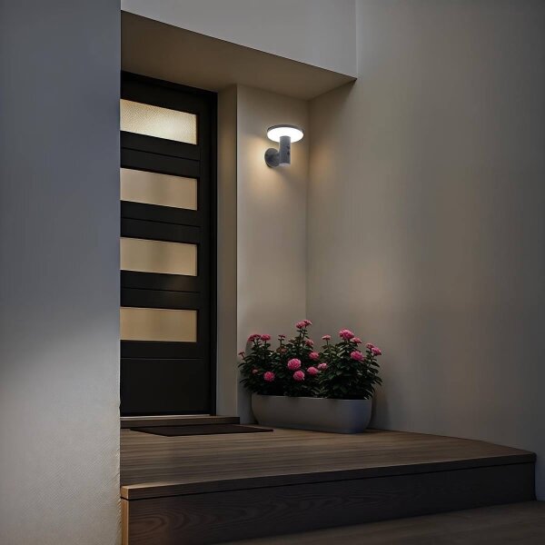 Hesperide - LED solárna nástenná lampa DETEKT LED/3,7V 2600 mAh IP65