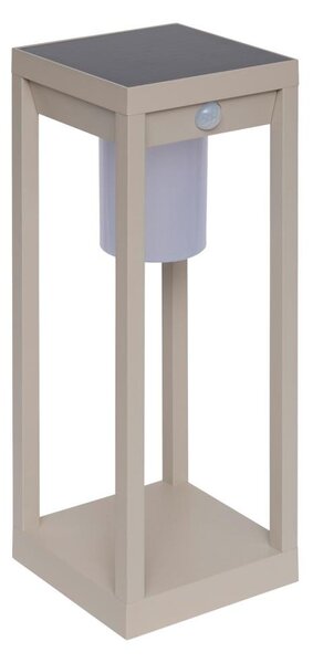 Hesperide - Solárna LED lucerna PIKY, 3,7 V, 2600 mAh, 40 cm, IP65, béžová
