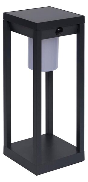 Hesperide - LED solárna lucerna PIKY LED 3,7 V 2600 mAh 40 cm IP65 antracit