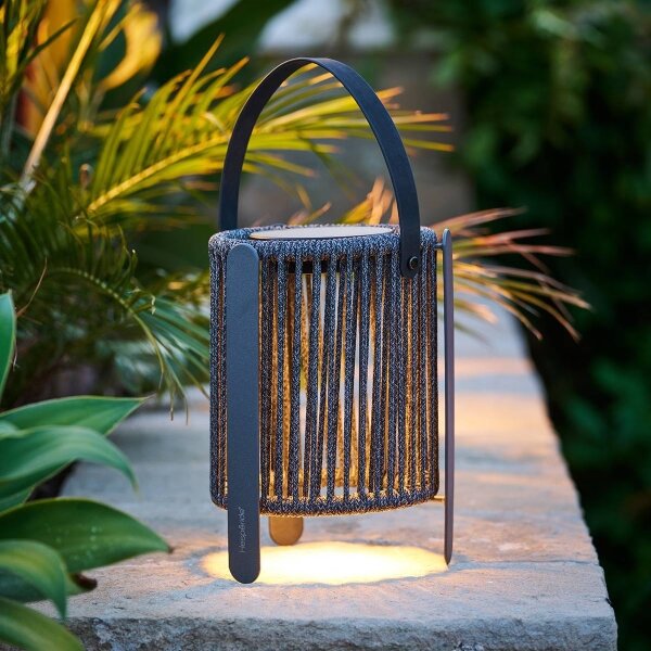 Hesperide - LED solárna lampa LINY LED/3,7V 2600 mAh IP54 antracit