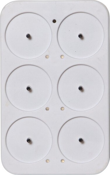 Dobíjecí čajové LED svíčky Flamme – set 6 ks + dobíjecí stanice