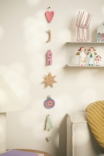 Vánoční papírová girlanda Ornaments 79 cm
