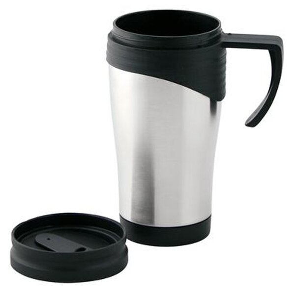 Nerezový termohrnček s plastovým viečkom TORO 400ml