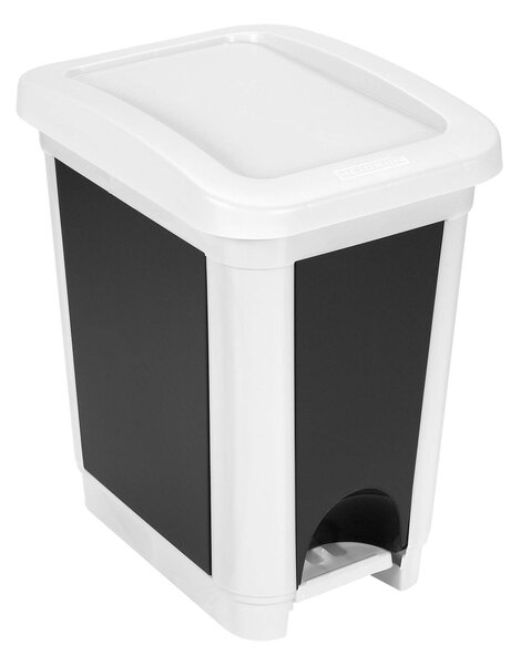 Plastový nášlapný kôš na odpadky HEIDRUN 20l MIX farieb