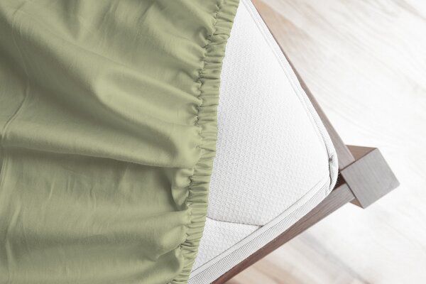 Prestieradlo Mátové FROTÉ PREMIUM Froté PREMIUM 90-100 x 200-220/30
