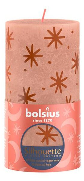 Rustikálna sviečka 13cm BOLSIUS krémový karamel