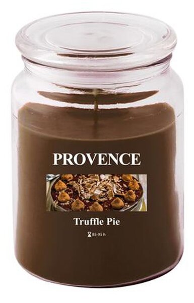 Vonná sviečka v skle PROVENCE 95 hodín hľuzovkový koláč