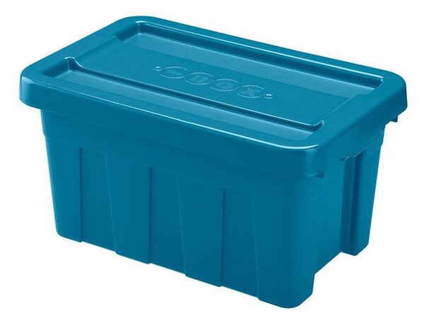 Plastový úložný box s vekom HEIDRUN 20l